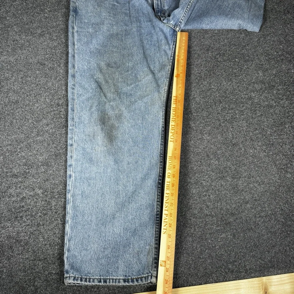 Levi's 550 Relaxed‎ Fit Jeans Mens Size 42x30 Light Wash Denim Pants